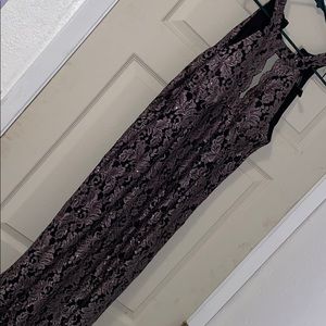 Sparkling Floral Mermaid Prom dress